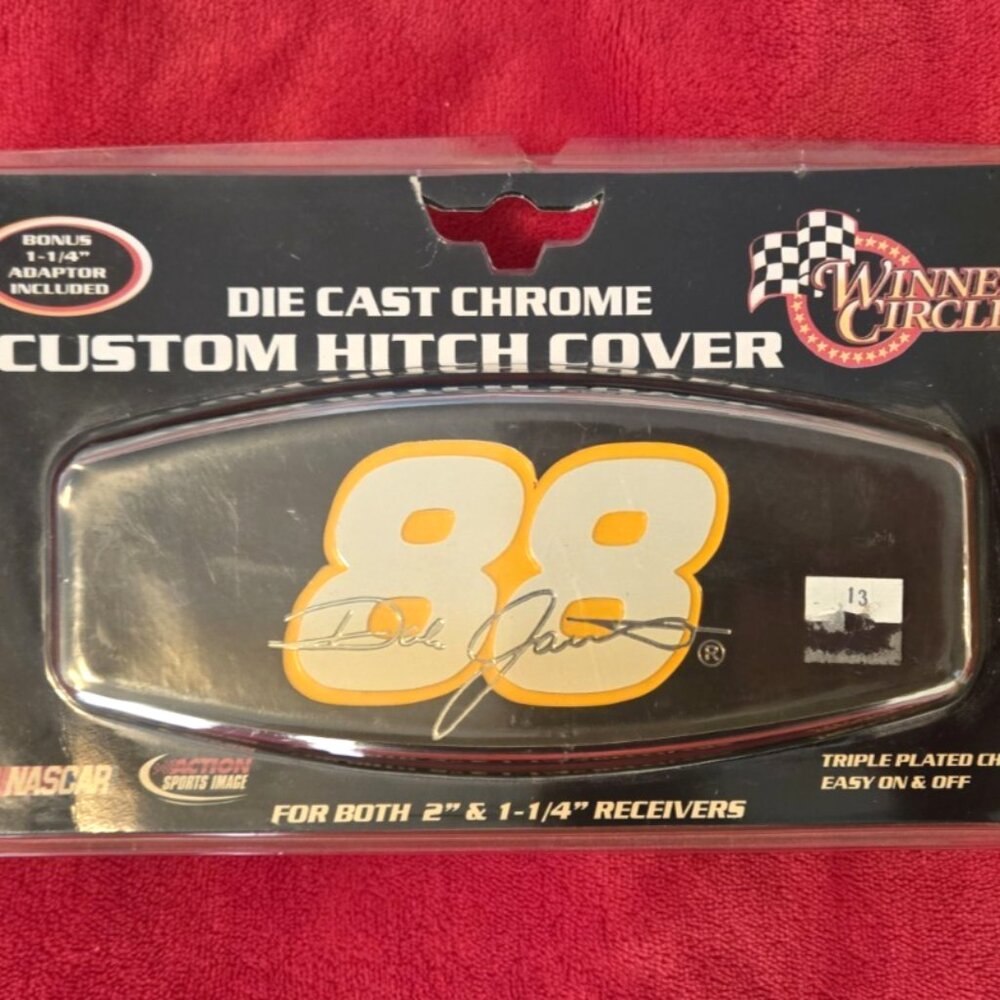 Dale Jarrett 88 Tow Hitch Cover For 1-1/4" & 2" Receiver Winners Circle NASCAR